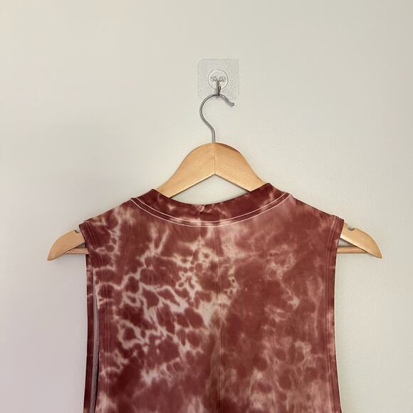 Lululemon All Yours Tank Top in Marmoleado Tie Dye Ancient Copper 6 - Picture 8 of 9